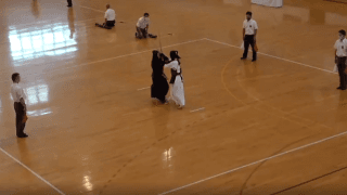 剣道（岡山）女子個人 準決勝　第1会場