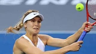 ブシャール 完勝で再開初戦白星