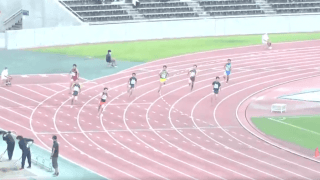 陸上競技（群馬）男子200M予選