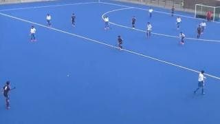 ホッケー(山梨)【２Ｑ】山梨学院高校　対　白根高校