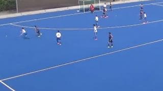 ホッケー(山梨)【３Ｑ】山梨学院高校　対　白根高校