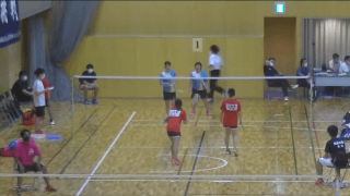 バドミントン(新潟)女子ダブルス準決勝①