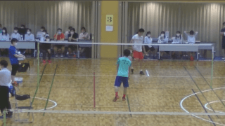 バドミントン(新潟)男子シングルス準決勝②