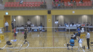 バドミントン(新潟)女子シングルス決勝