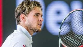 ティーム完敗 初戦で姿消す