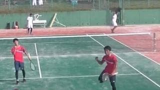 ソフトテニス（新潟）男子団体決勝②