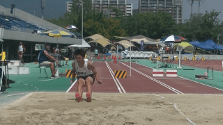 陸上競技（滋賀県）男子 1年 三段跳