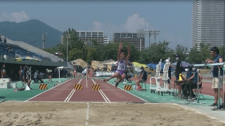 陸上競技（滋賀県）男子 2.3年 三段跳