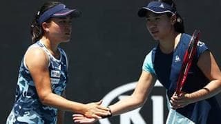 日比野/二宮組 地元ペアに勝利