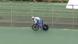 自転車（全国）JCSPAジュニアサイクルスポーツ大会　２日目（スプリント予選）