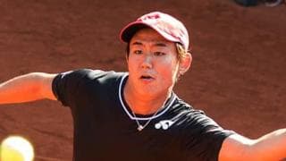 西岡 好調の世界66位に屈する