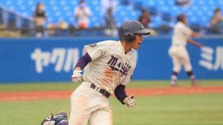 これぞ明大の野球！　12安打９得点で紫合戦制す／東京六大学秋季リーグ戦