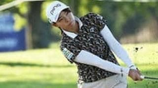 渋野日向子に「大きな成長」。海外６試合で青木翔コーチが認めたこと