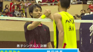 2019インターハイの栄冠を振り返る バドミントン・奈良岡功大