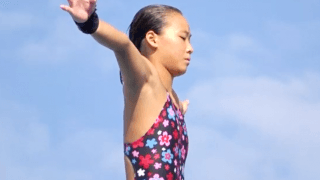 2019インターハイの栄冠を振り返る 高飛び込み・山崎佳蓮（高知・高知商）