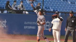 ６投手による継投の末、３時間半の激闘を制す 法大①