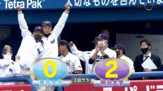 【ハイライト】東京大学 対 明治大学