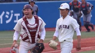 蛭間が劇的決勝弾！　悲願の１０季ぶりＶへ王手／早慶１回戦