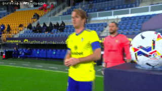 【ラ・リーガ】第12節カディスCFvsFCバルセロナ　ハイライト