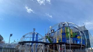 ドームの前にもうひとつのドーム？レオ党ジュニアのお城は完成間近だ！