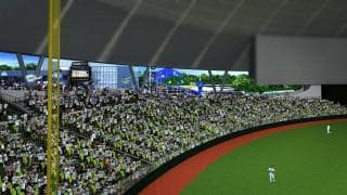 西武・メットライフドーム、42年間愛された外野芝生席に幕