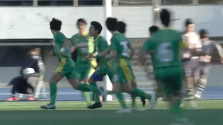 東海学園(愛知)vs明徳義塾(高知) 全国高校サッカー選手権 1回戦