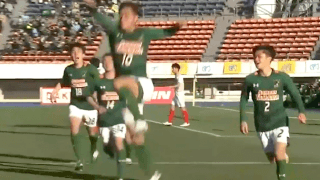 広島皆実(広島)vs青森山田(青森) 全国高校サッカー選手権 2回戦