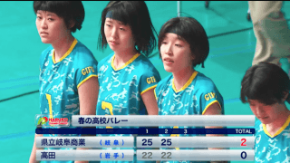 第1日女子1回戦 県岐阜商(岐阜)vs高田(岩手)【ハイライト】