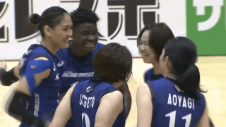 Ｖリーグ女子　埼玉上尾メディックス vs. トヨタ車体クインシーズ 2020/11/7【ハイライト】