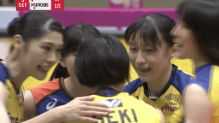 Ｖリーグ女子　東レアローズ vs.KUROBEアクアフェアリーズ 2020/11/22【ハイライト】