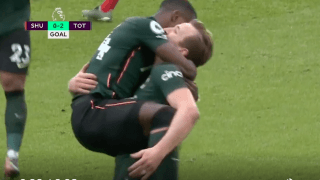 【動画】レスターMFマディソンとトッテナムFWケインが豪快にネットを揺らす