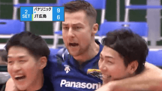 Ｖリーグ男子　パナソニックパンサーズ vs. JTサンダーズ広島 2021/1/23【ハイライト】