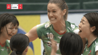 Ｖリーグ女子　JTマーヴェラス vs.トヨタ車体クインシーズ 2021/2/13【ハイライト】