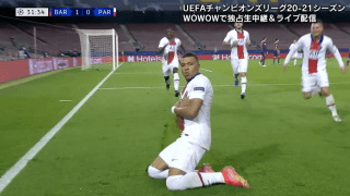 【ハイライト】UEFAチャンピオンズリーグ　決勝トーナメント　ベスト16 1st Leg　バルセロナ vs パリ・サンジェルマン