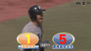 先発・増居の好投に打線も応え、慶大が11安打7得点で快勝！【ハイライト動画 4/11 春季東京六大学野球 法政大学vs慶應義塾大学】