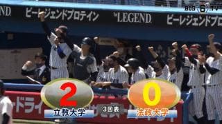 【ハイライト】立教大学 対 法政大学