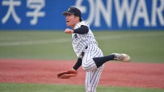 逆転呼び込む好リリーフ「毎試合自分の全力を」　立大投手陣を支える鉄腕サウスポー