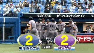 【ハイライト】慶應義塾大学 対 明治大学