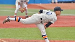 指名順位が上の好敵手を「意識した」　法大・三浦が気迫の完投