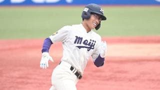 「本当は4番を打たせたい」　監督も絶賛、鮮烈デビューの明大1年生の適応能力