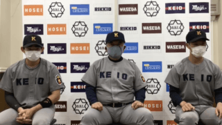 【ヒーローインタビュー】慶應義塾大学　堀井哲也監督・萩尾匡也(④文徳)・生井惇己(④慶應)