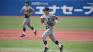 「2人で試合に出れて嬉しい」　慶大・朝日、高校の同級生とともに立つ神宮の舞台