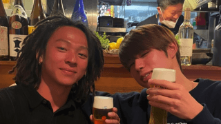 🌈堀米雄斗、平野歩夢と🍺ほろ酔い⁉️ツーショット
