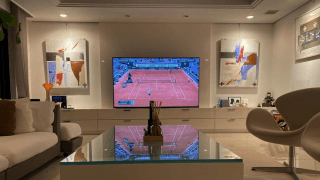 「お家でRoland Garros」🎾伊達公子、広々🏠自宅リビングに「素敵✨」の声