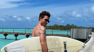 🇨🇳北京五輪スノボのショーン・ホワイト、🌊海で〇〇⁈