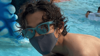 ⛸織田信成、激似❤️子供たちと🏖家族でプール遊びに反響