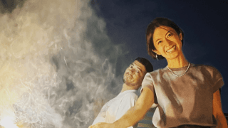 畑野ひろ子、夫・鈴木啓太と花火🎆夫婦ツーショット❤️