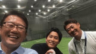 【📺動画】「やっぱり凄い😵」内田篤人が古田とブルペンに⁉️まさかの投球フォームに大反響