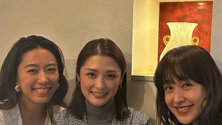 🌈里田まい、石川梨華とハロプロ女子会に「エモ過ぎる😵」の声
