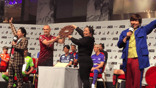 ⚽️霜降りせいや、イニエスタに「総〇〇🤑いくらですか？」Jリーグキックオフカンファレンス